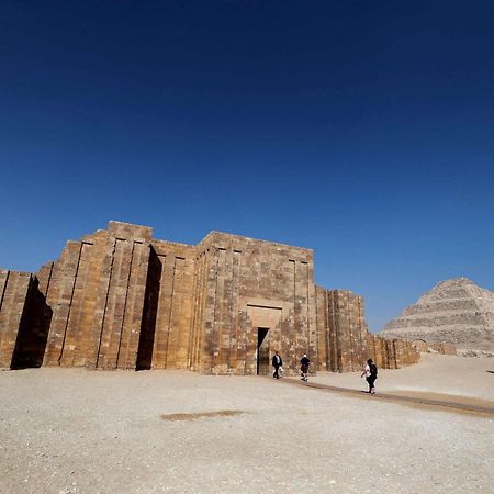 Nun Pyramids Hotel Kafret el-Gabal Exteriör bild